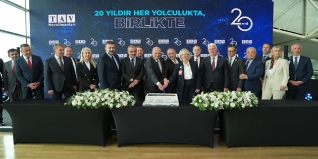TAV Havalimanları Ankara Esenboğa’da 20. Yılını Kutluyor